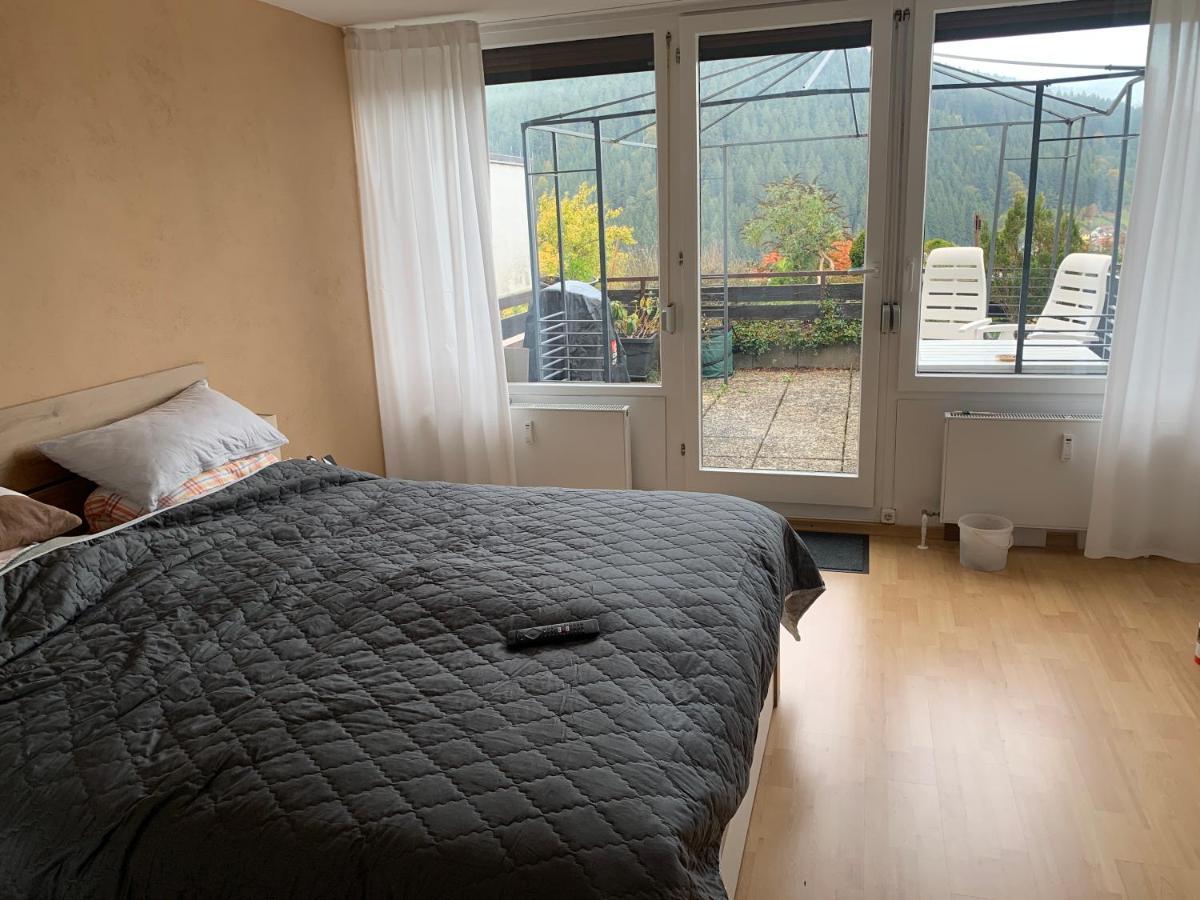 Appartement Mit Herrlicher Aussicht Uebers Murgtal 拜尔斯布龙 外观 照片
