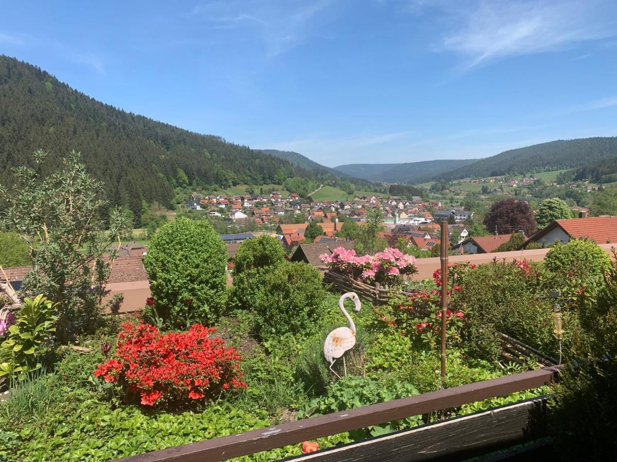 Appartement Mit Herrlicher Aussicht Uebers Murgtal 拜尔斯布龙 外观 照片