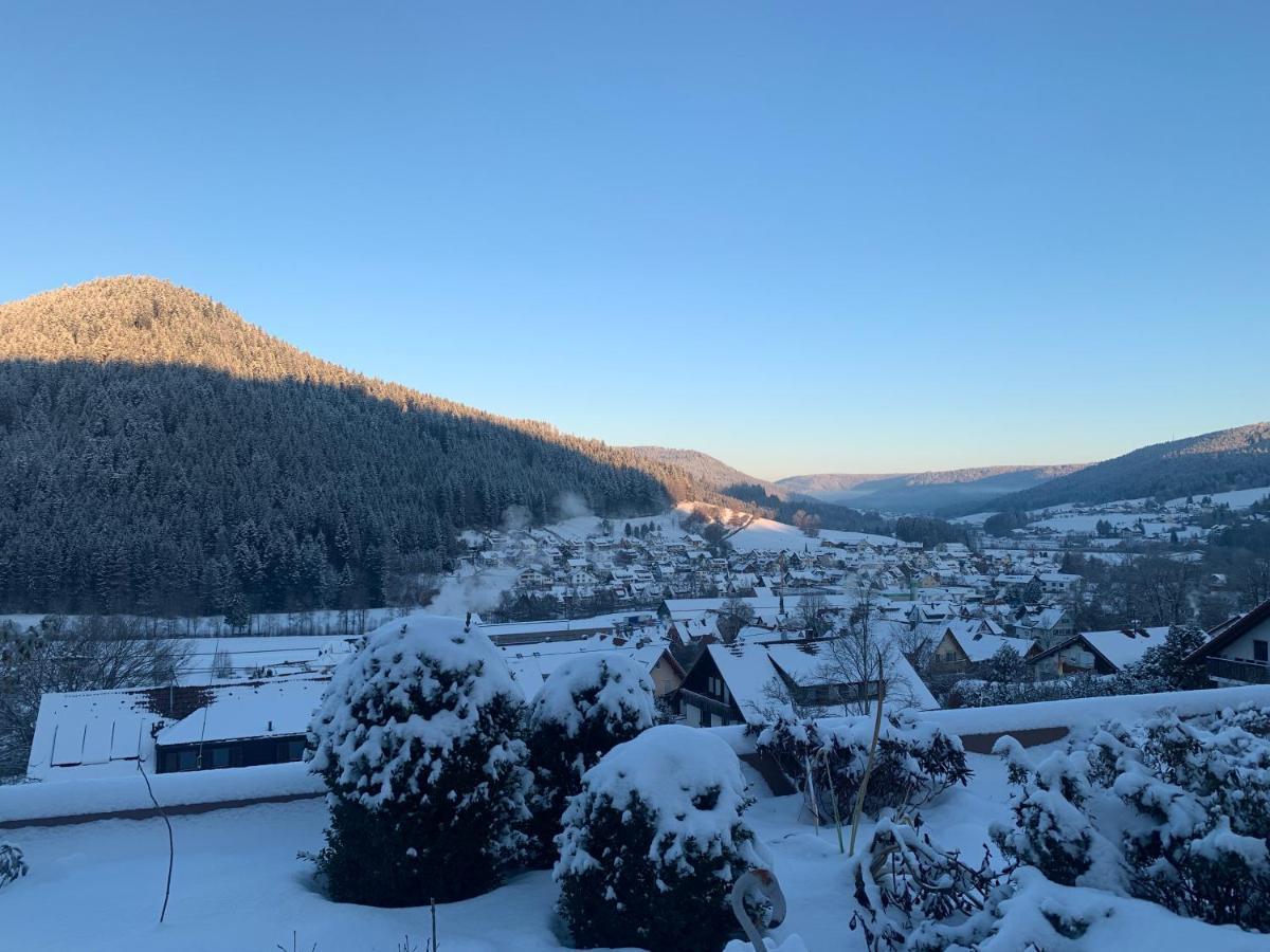 Appartement Mit Herrlicher Aussicht Uebers Murgtal 拜尔斯布龙 外观 照片